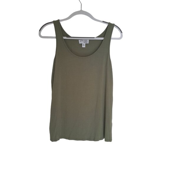 Womens Lace Whimsigoth Forest Fairy Sheer Size XS Asymmetrical Olive Top & Tank - Picture 4 of 6
